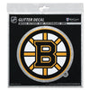 Boston Bruins Glitter Decal, 6x6 Inch