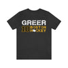 Greer 10 Boston Hockey Unisex Jersey Tee