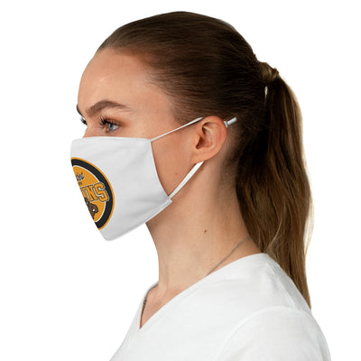 Ladies Of The Bruins Adjustable Face Mask In White