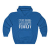 "I'm Not Arguing, I'm Just Explaining Why It Wasn't A Penalty" Unisex Hooded Sweatshirt