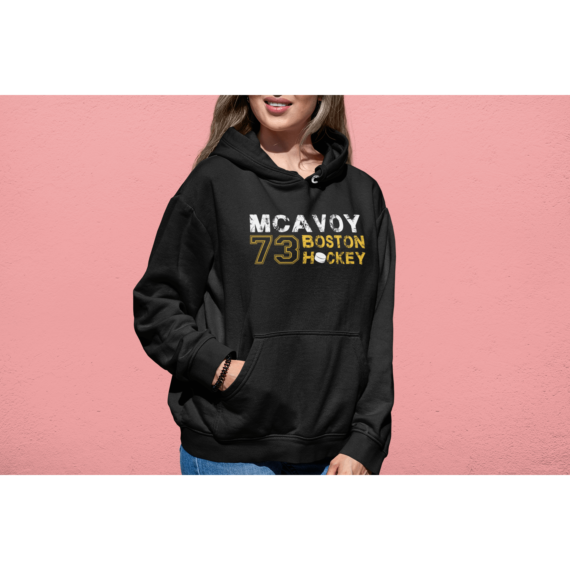 Boston Bruins Hoodie 3D McAvoy 73 Bruins Gift - Personalized Gifts
